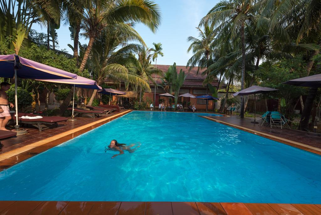Neak Pean Hotel - Wooden House Siem Reap Exterior photo